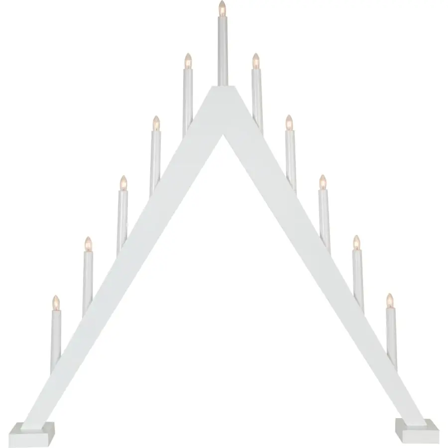 Star Trill 11L Valkoinen Kynttelikkö (iso A) 4 Star Trill 11L Valkoinen Kynttelikkö (iso A) - Image 2