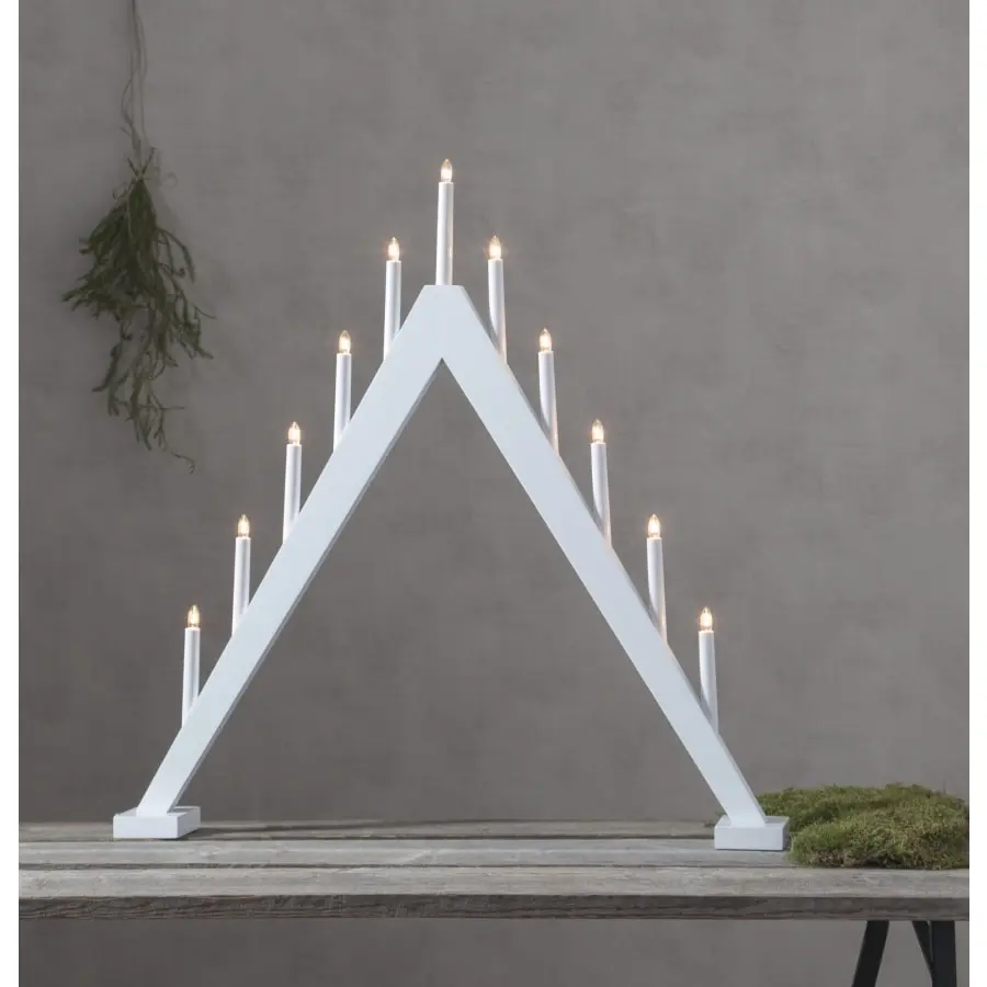 Star Trill 11L Valkoinen Kynttelikkö (iso A) 3 Star Trill 11L Valkoinen Kynttelikkö (iso A)