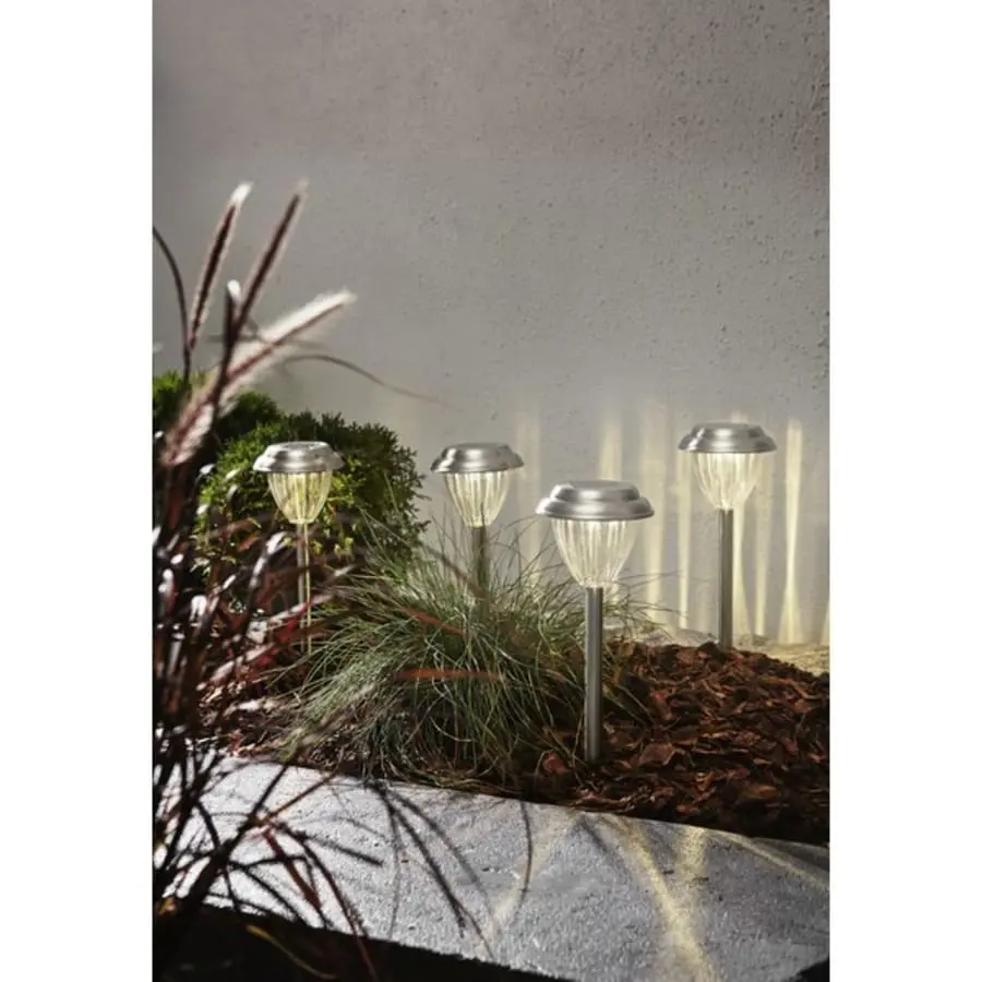 Star Solar Bollard Palma 4 Kpl Aurinkokennovalaisinsetti 4 Star Solar Bollard Palma 4 Kpl Aurinkokennovalaisinsetti - Image 2