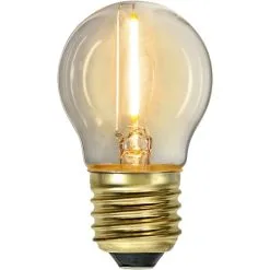 Star E27 G45 Soft Glow 2100K 70lm LED-lamppu