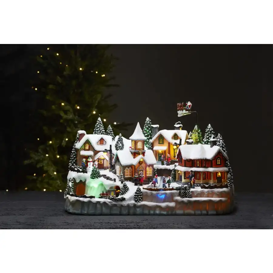 Star Largeville 30 Led Joulukylä 4 Star Largeville 30 Led Joulukylä - Image 2