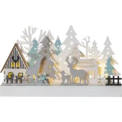 Star Reinbek Valkoinen 6 Ledin Kynttelikkö