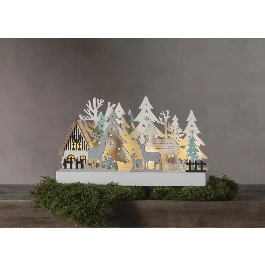 Star Reinbek Valkoinen 6 Ledin Kynttelikkö 4 Star Reinbek Valkoinen 6 Ledin Kynttelikkö - Image 2