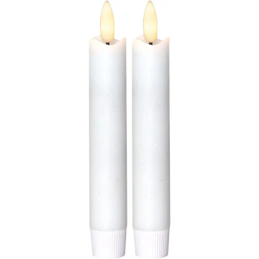 Star Flamme 2kpl Led Antiikkikynttilä 3 Star Flamme 2kpl Led Antiikkikynttilä