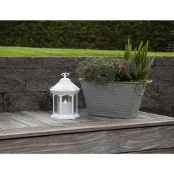 Star Trading Linta Valkoinen LED-lyhty 7 Star Trading Linta Valkoinen LED-lyhty -Sisustusvalo Kauppa 7391482057129 3