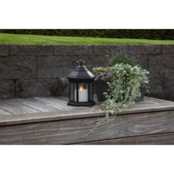 Star Trading Linta Musta LED-lyhty -Sisustusvalo Kauppa 7391482057136 4