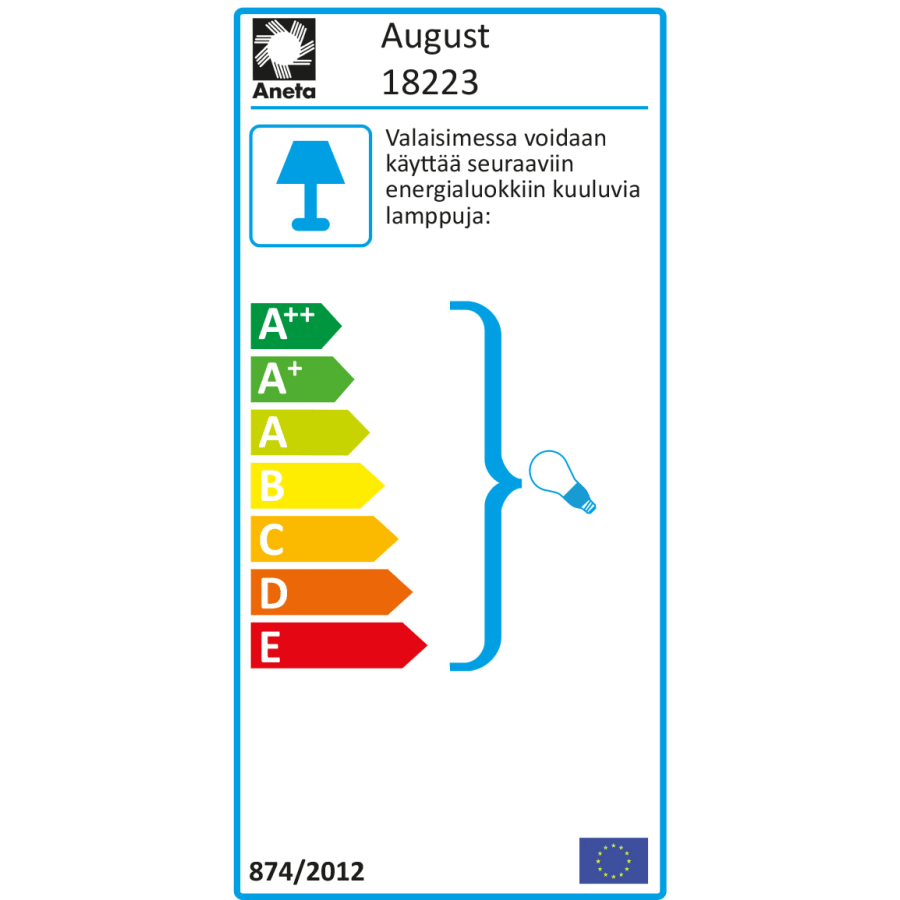Aneta Lighting August 22cm Pöytävalaisin 4 Aneta Lighting August 22cm Pöytävalaisin - Image 2