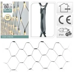 H&S 200x100cm 160 Led Valoverkko