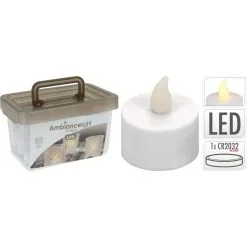 H&S 24 Kpl Led Kynttiläsetti