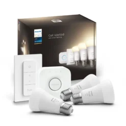 Philips Hue White E27 1055lm 9.5W 3kpl Led-älylamppu Aloituspakkaus -Sisustusvalo Kauppa 8719514289130 3