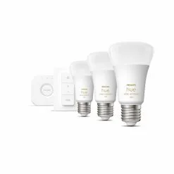 Philips Hue White Ambiance E27 1055lm 8W 3kpl Led-älylamppu Aloituspakkaus -Sisustusvalo Kauppa 8719514291232 3