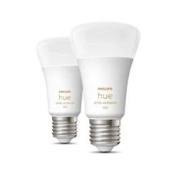 Philips Hue White Ambiance E27 1055lm 8W 2kpl Led-älylamppu -Sisustusvalo Kauppa 8719514291256 3