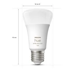 Philips Hue White And Color Ambiance E27 1055lm 9W 2kpl Led-älylamppu -Sisustusvalo Kauppa 8719514291317 3