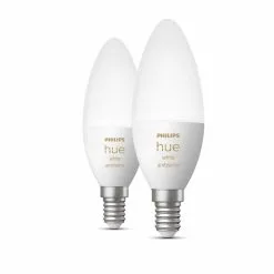 Philips Hue White Ambiance E14 470lm 5.2W 2kpl Led-älylamppu -Sisustusvalo Kauppa 8719514356733 3