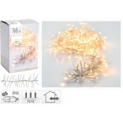 H&S Cluster 768-osainen Lämminvalkoinen Ledvalosarja