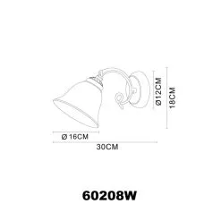 Globo Odin Seinävalaisin 7 Globo Odin Seinävalaisin -Sisustusvalo Kauppa 9007371303694 3
