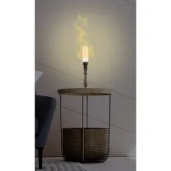 Globo E14 Opaali Liekkiefektillä LED Lamppu -Sisustusvalo Kauppa 9007371397563 4