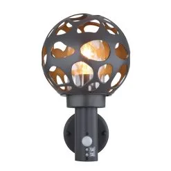 Globo Hilario Liiketunnistimella Ulkoseinävalaisin 10 Globo Hilario Liiketunnistimella Ulkoseinävalaisin -Sisustusvalo Kauppa 9007371402830 4