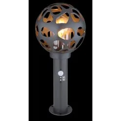 Globo Hilario 45cm Liiketunnistimella Ulkopylväsvalaisin -Sisustusvalo Kauppa 9007371408832 2