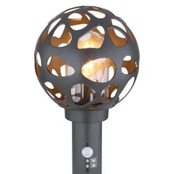 Globo Hilario 45cm Liiketunnistimella Ulkopylväsvalaisin -Sisustusvalo Kauppa 9007371408832 4