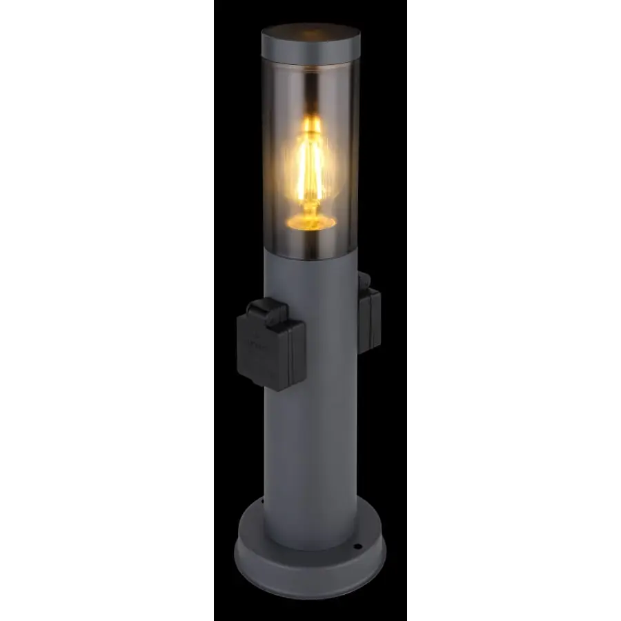 Globo Boston IP44 45cm Kahdella Pistokkeella Ulkopylväsvalaisin 4 Globo Boston IP44 45cm Kahdella Pistokkeella Ulkopylväsvalaisin - Image 2